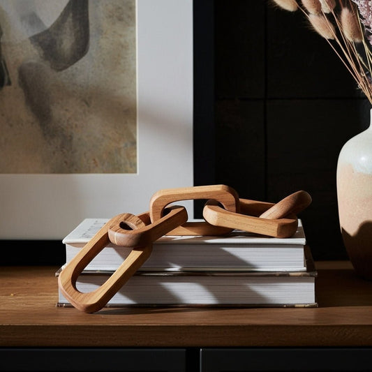 Chaine Décorative en Bois