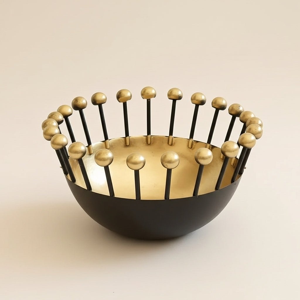 Solarus- Bol decoratif en cuivre