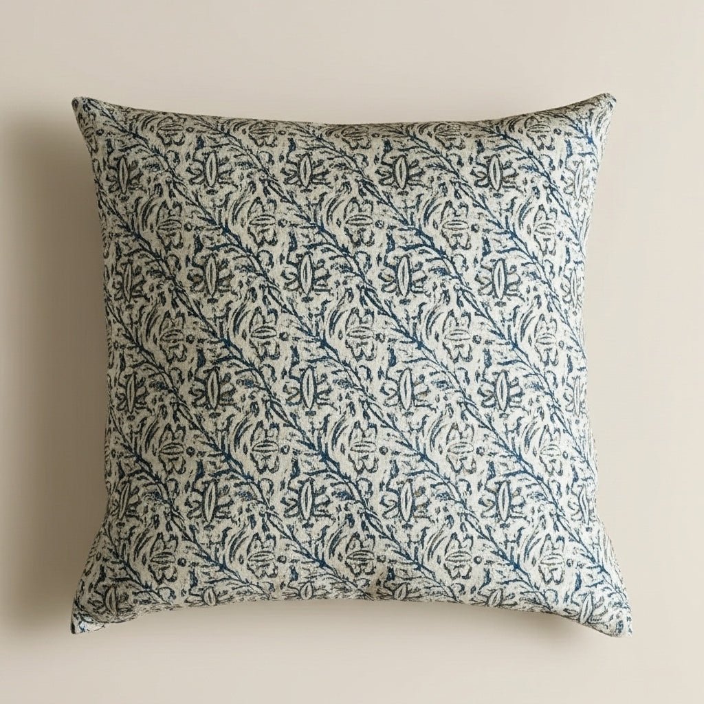 BLOMIR- Housse de coussin Fleuri