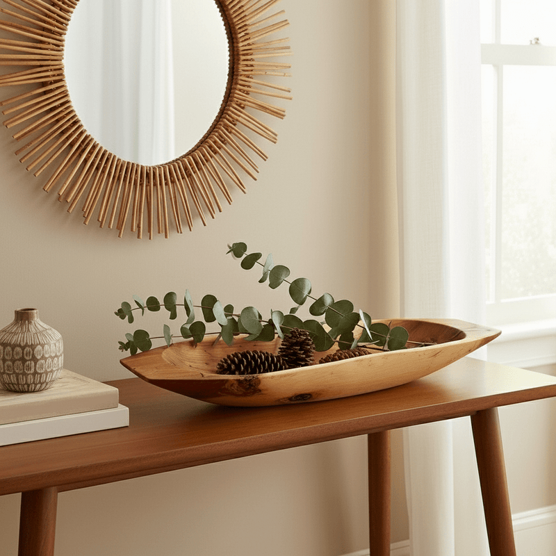 Bol Decoratif en Bois