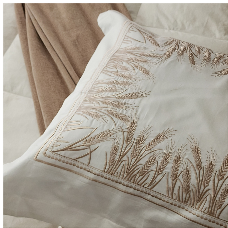 SHEAF- Embroidered Bedding Set