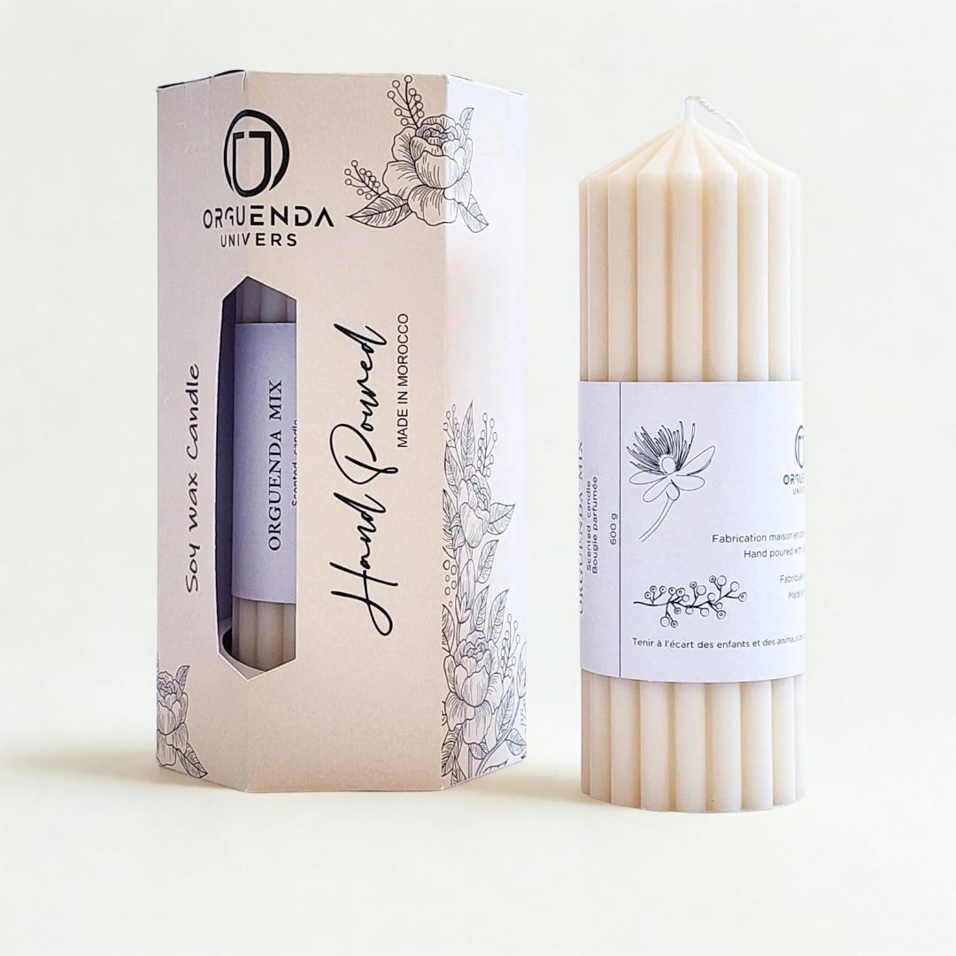 Bougie Athene Pillar ORGUENDA UNIVERS