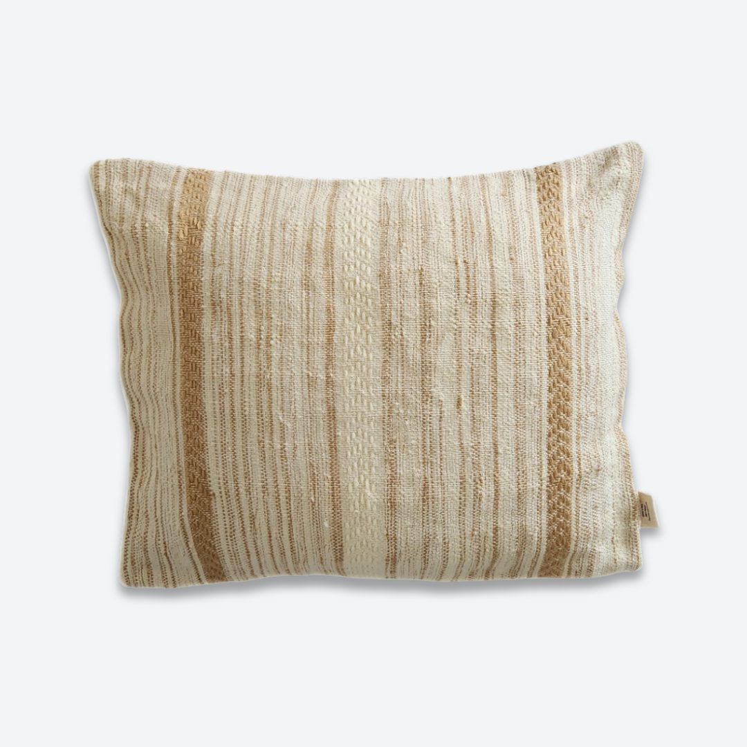 RAYAN- coussin beige - ORGUENDA UNIVERS