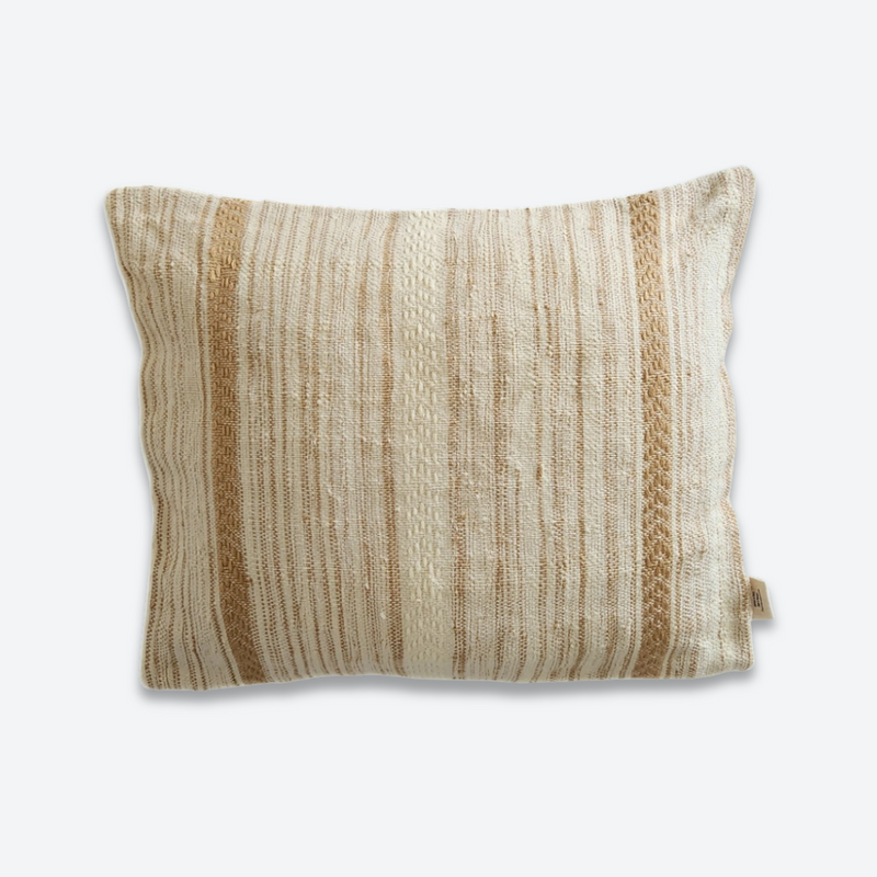 RAYAN- coussin beige - ORGUENDA UNIVERS