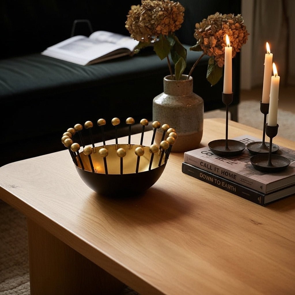 Solarus- Bol decoratif en cuivre