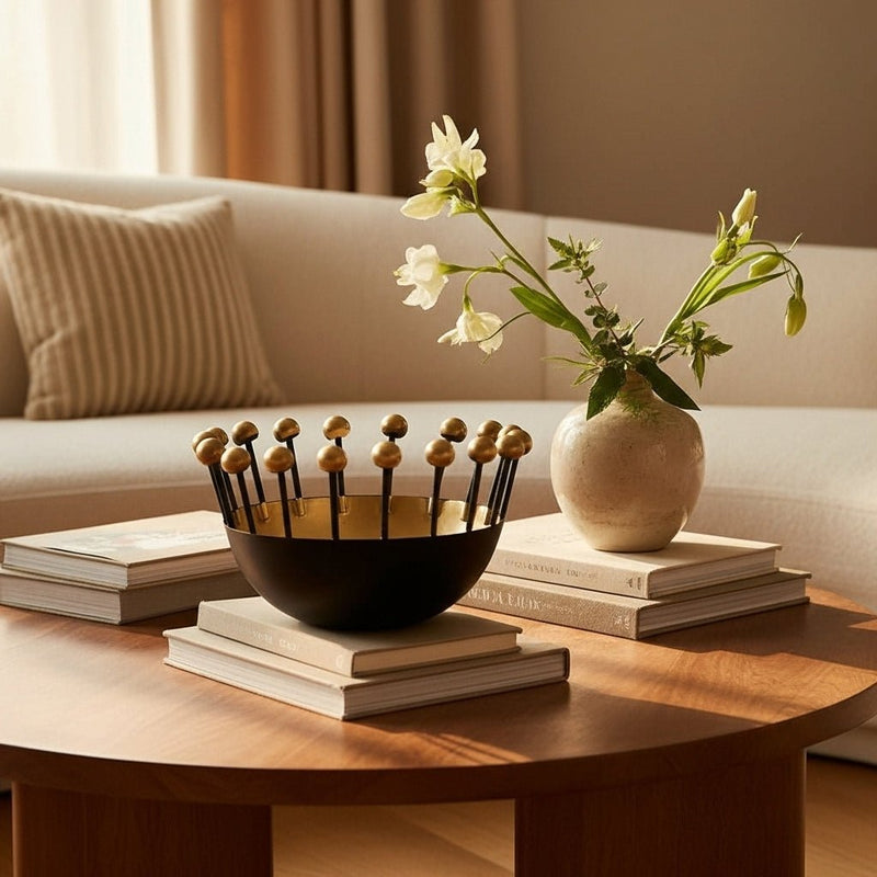 Solarus- Bol decoratif en cuivre