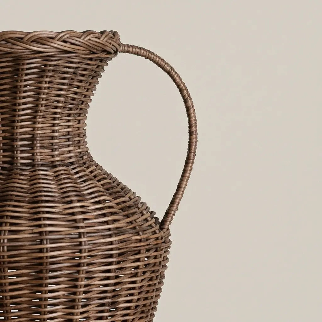 AZALA-Vase en rotin ORGUENDA UNIVERS