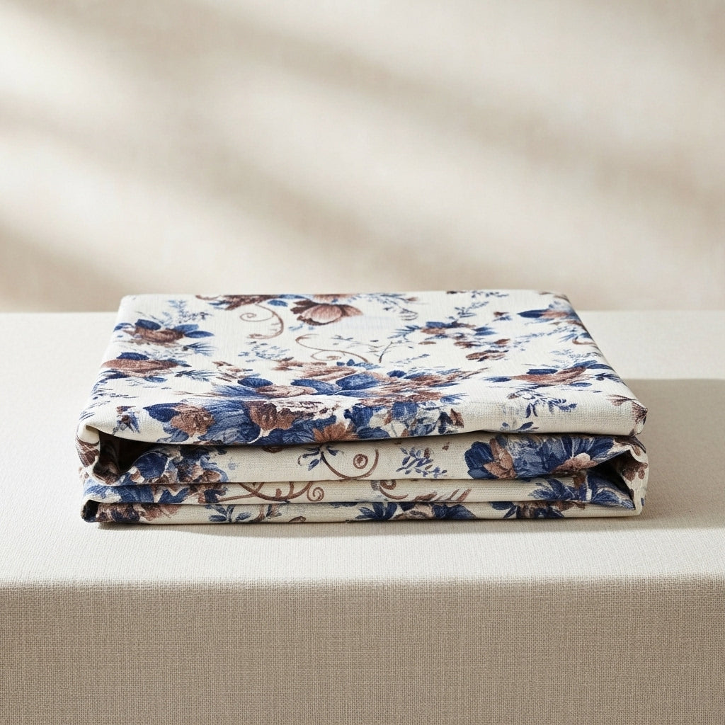FLORANTINE-Nappe de table fleurie vintage ORGUENDA UNIVERS